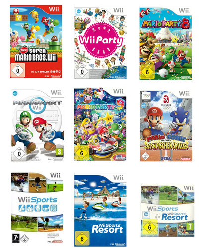Selezione giochi nintendo - giochi,