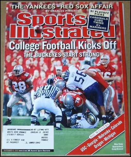 2003 sports illustrated - 08/09/2003,