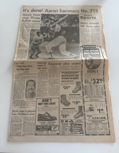 Aprile 1974 sports headline - 9,